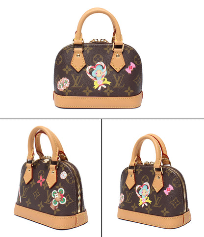 美品 LOUIS VUITTON 2way ハンドバッグ ショルダーバッグ 肩掛け 斜め掛け ナノ・アルマ キャンディ ファクトリー