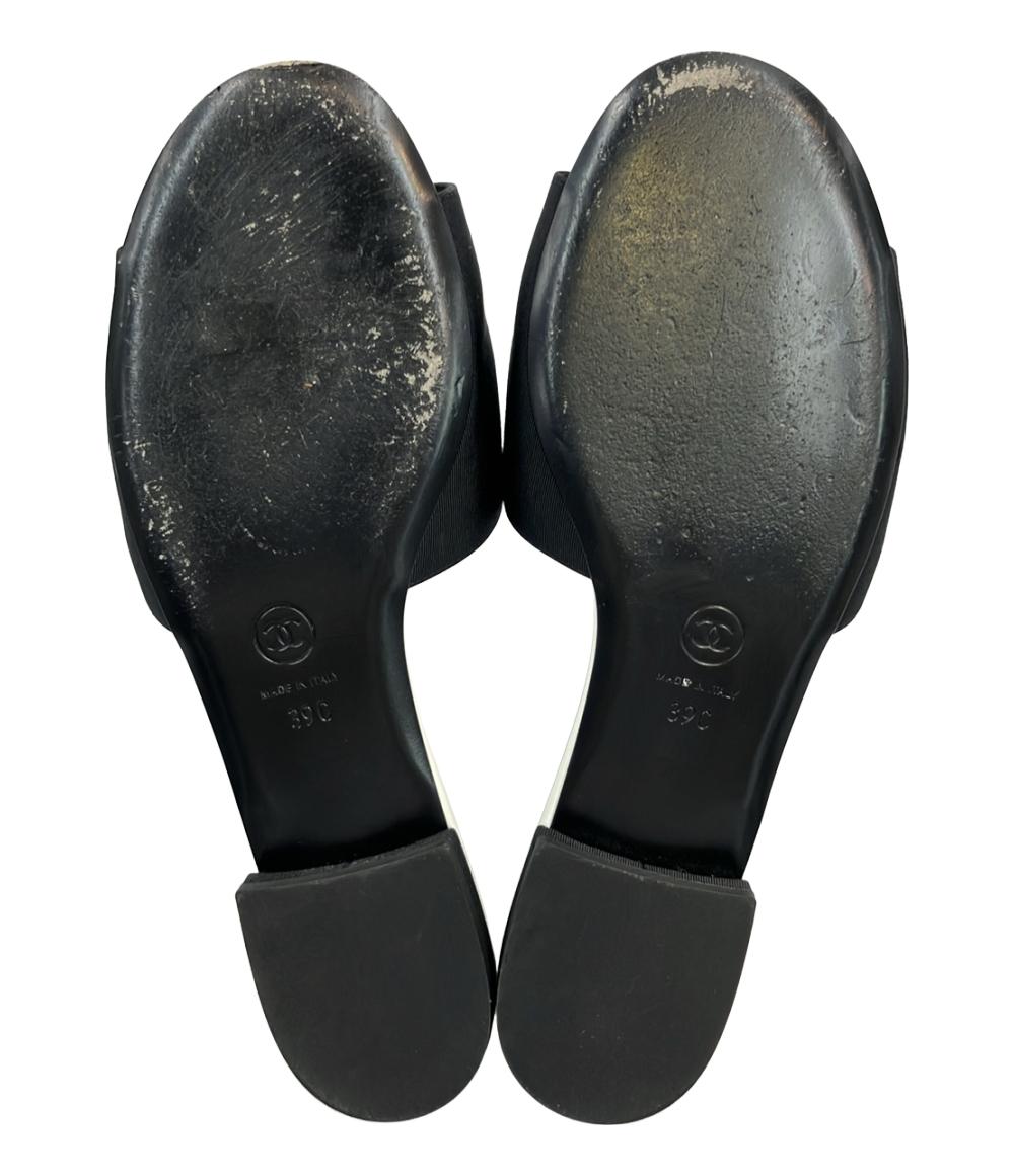 CHANEL カメリアサンダル レディース SIZE 39 (XL) シャネル