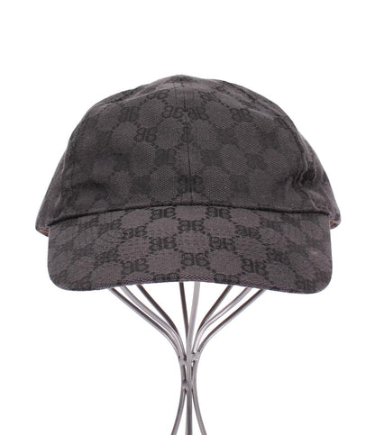 訳あり BALENCIAGA GUCCI キャップ マジックテープ式 680717 48387 メンズ レディース SIZE L 59cm バレンシアガ グッチ