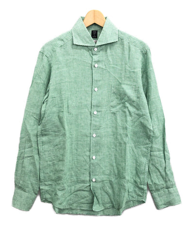 美品 ギンガムチェック 長袖シャツ      メンズ SIZE L (L) Brilla per il gusto