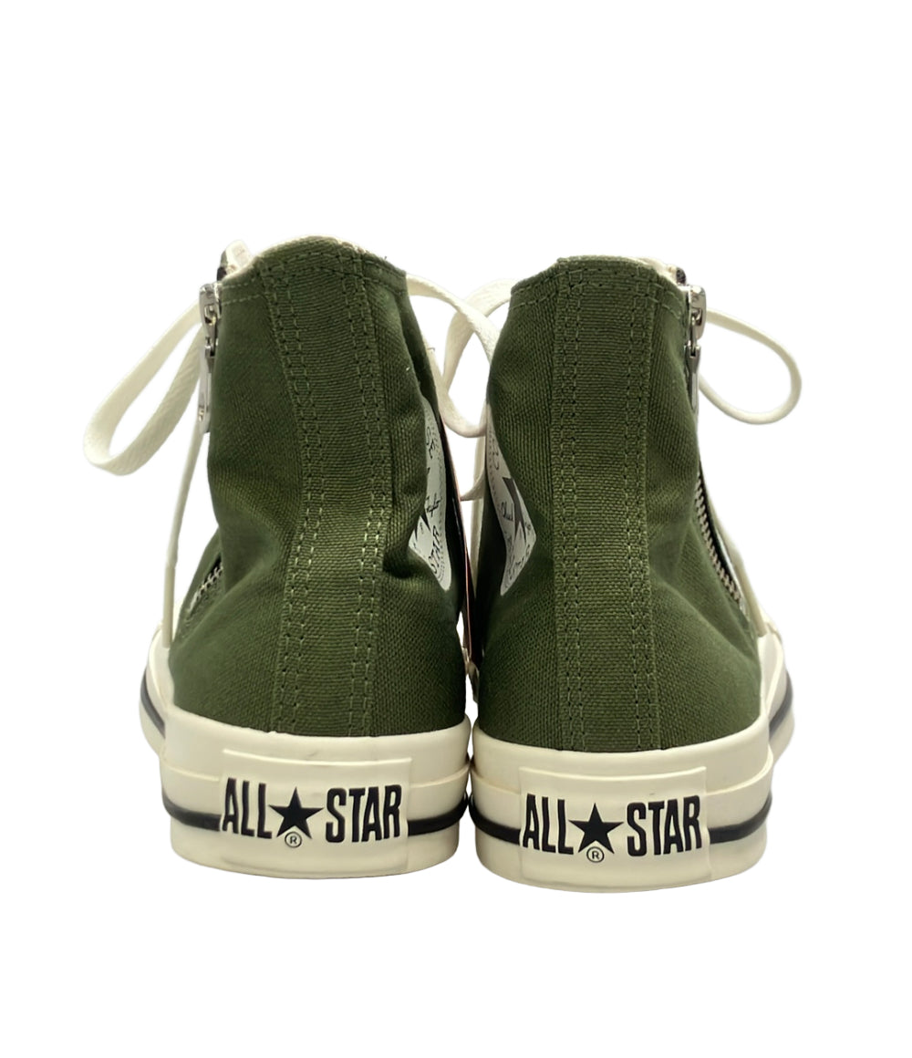 美品 CONVERSE ハイカットスニーカー オールスター ミリタリージップ HI 1SC964 レディース SIZE 24.5 コンバース