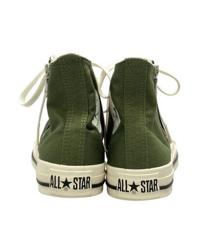 美品 CONVERSE ハイカットスニーカー オールスター ミリタリージップ HI 1SC964 レディース SIZE 24.5 コンバース