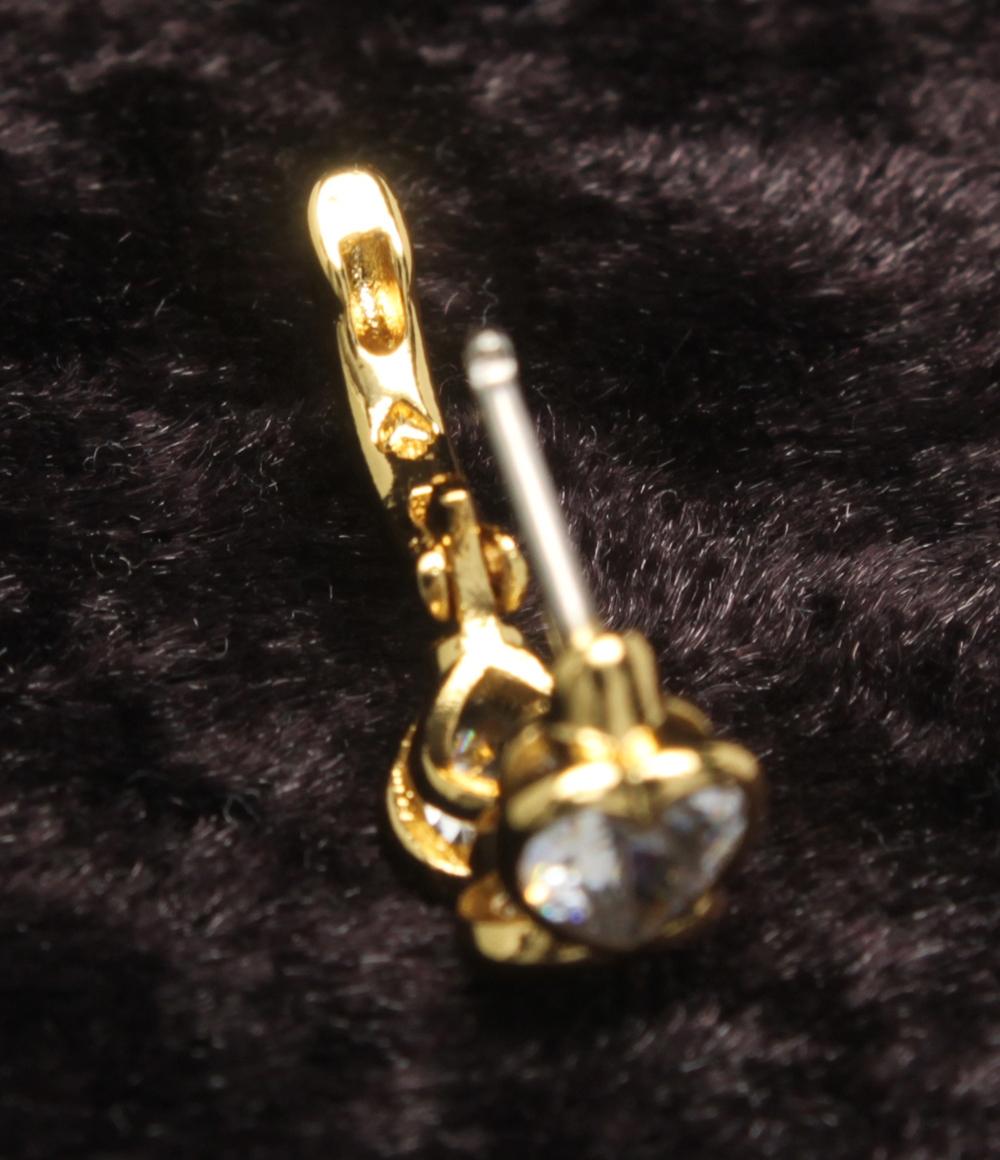 美品 Kate Spade ピアス ハートモチーフ レディース ケイトスペード