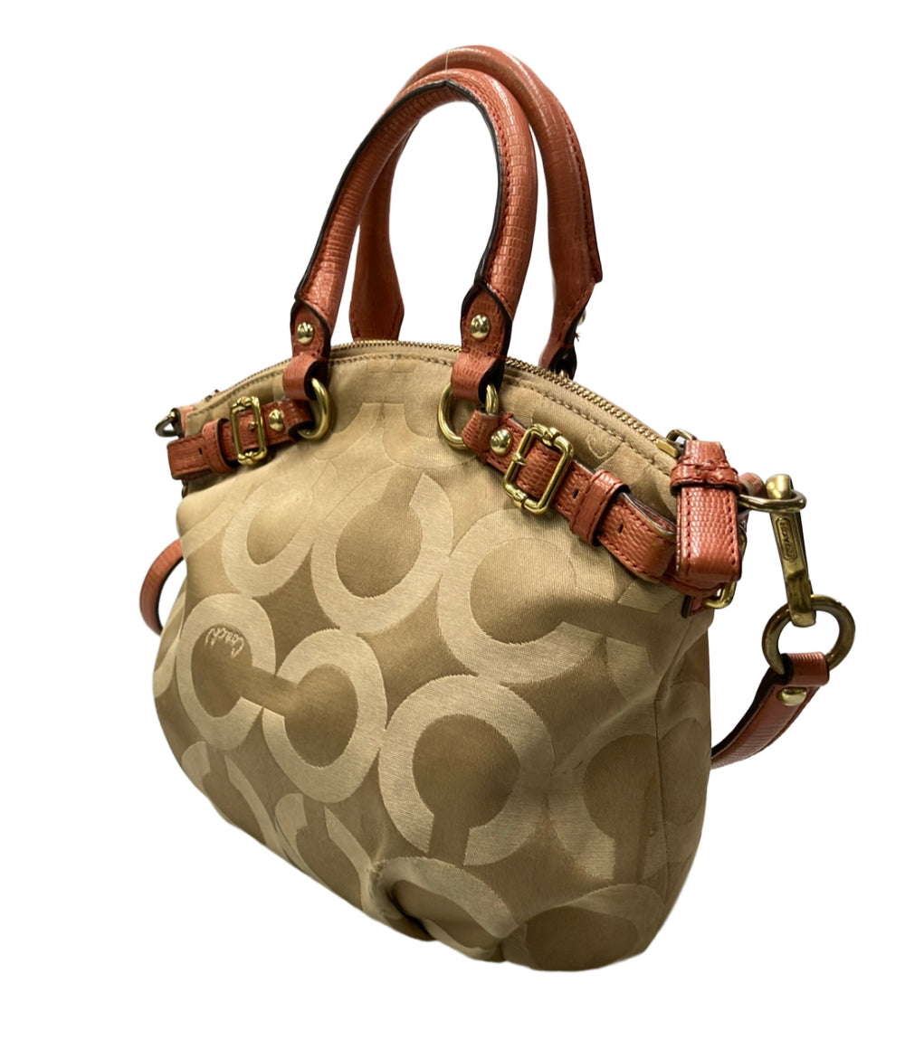 COACH ハンドバッグ ショルダーバッグ 2WAY 斜め掛け オプアート 18651 レディース コーチ