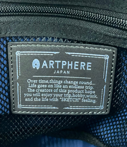 美品 ARTPHERE ハンドバッグ ショルダーバッグ 2WAY 斜め掛け メンズ アートフィアー