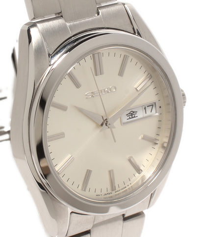 美品 SEIKO 腕時計 セレクション クオーツ シルバー 6N53-00B0 メンズ セイコー