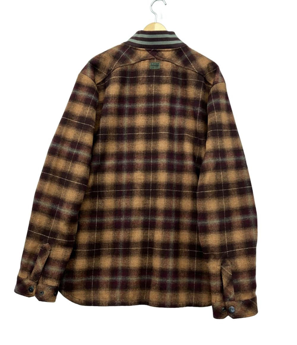 ジースターロウ ブルゾン オーバージャケット BOMBER COLLAR OVERSHIRT メンズ SIZE XXL (2L) G-STAR-RAW