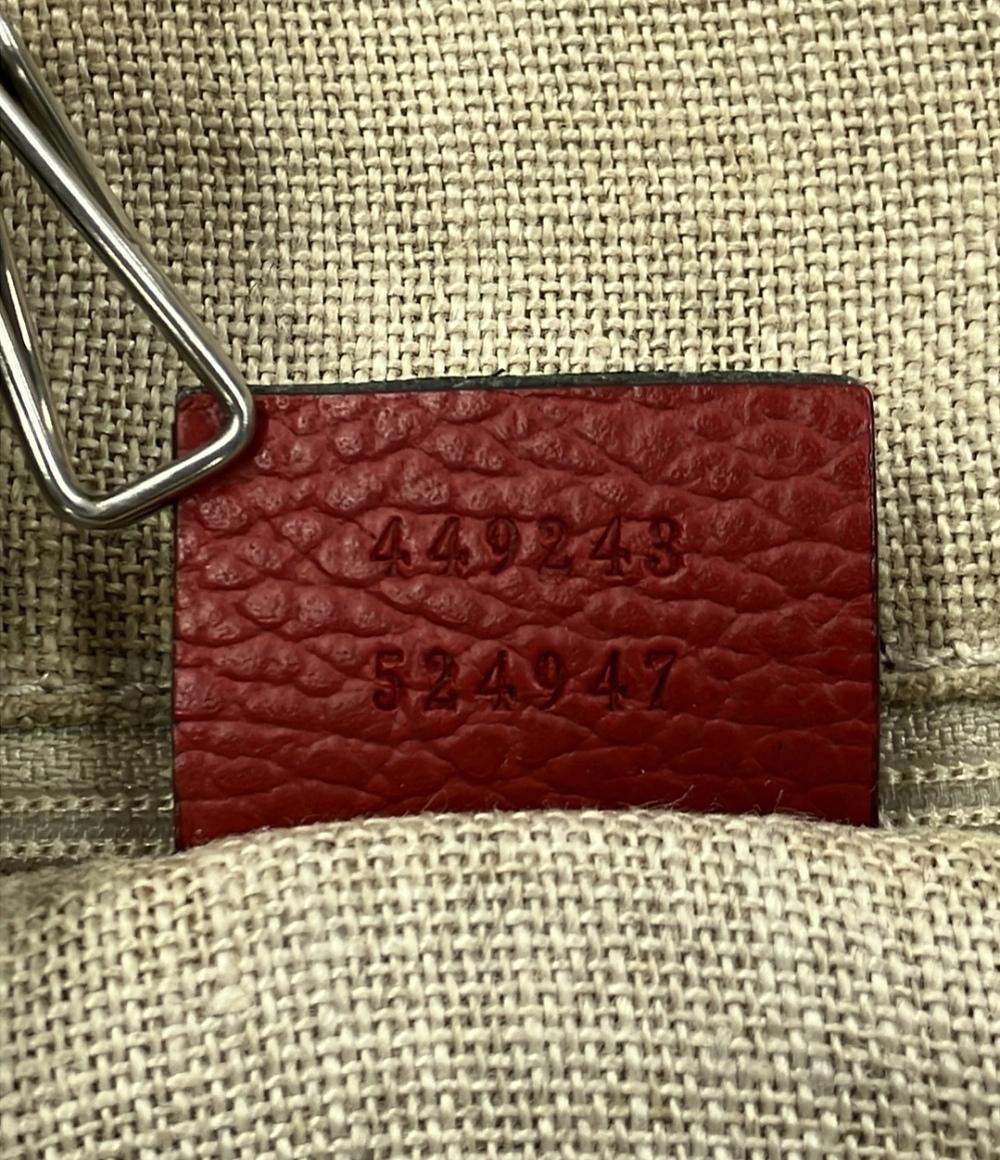 訳あり GUCCI トートバッグ GGキャンバス 449243 524947 レディース