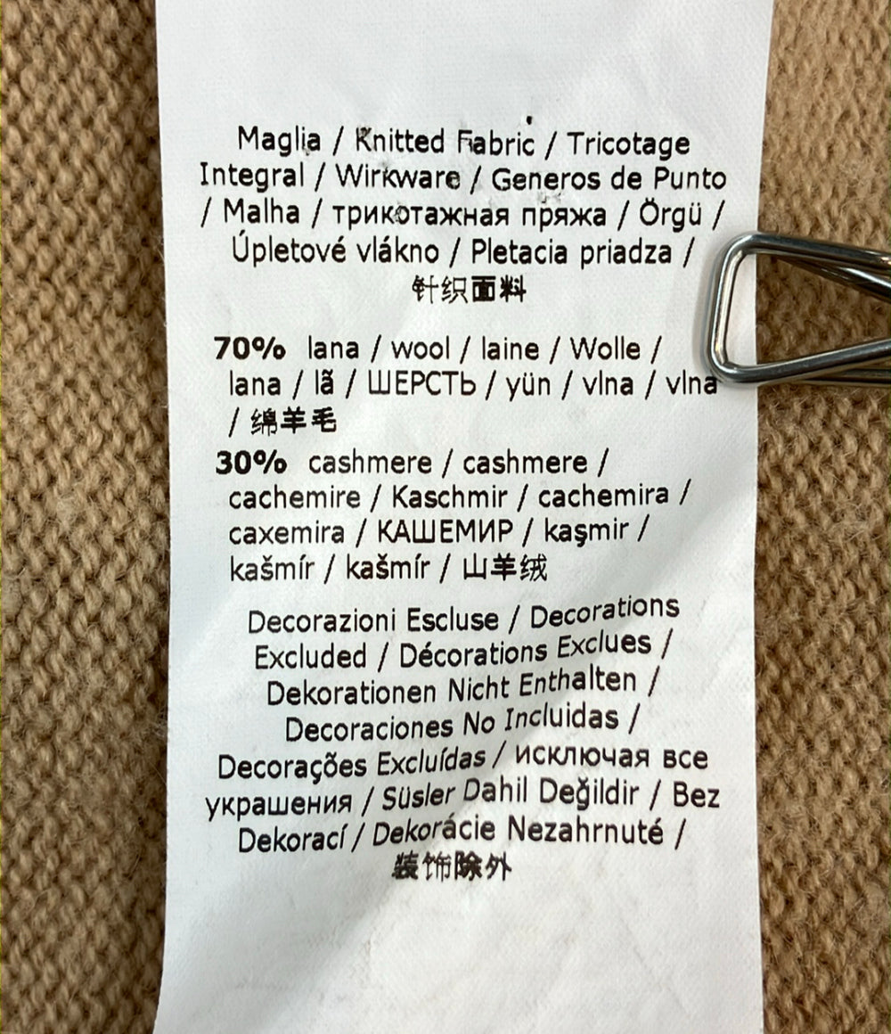 MAX MARA 長袖ニット ウール カシミヤ ベージュ 1951 レディース SIZE S マックスマーラ