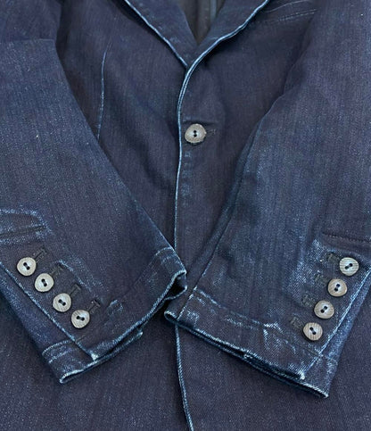 青木被服 テーラード デニムジャケット メンズ SIZE M アオキ ヒフク
