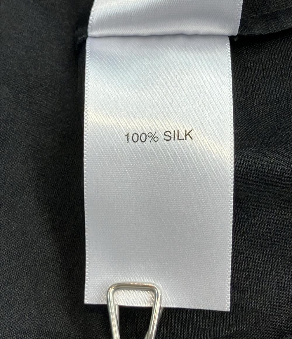 macgraw 長袖 シルク シアーブラウス レディース SIZE 42 (L) マックグロー