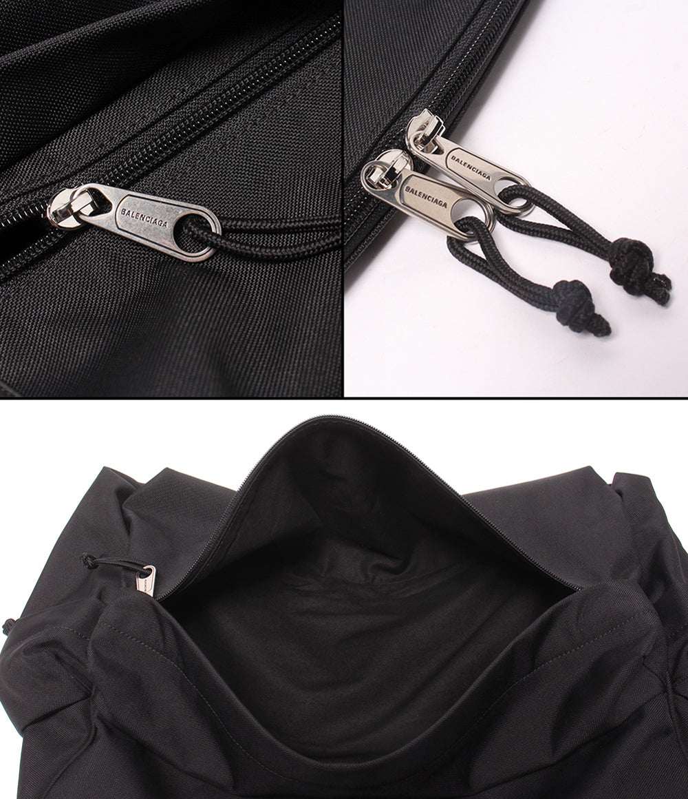 美品 BALENCIAGA ショルダーバッグ 斜め掛け 肩掛け Explorer マルチポケット ウィークエンダー ミディアム メンズ レディース バレンシアガ
