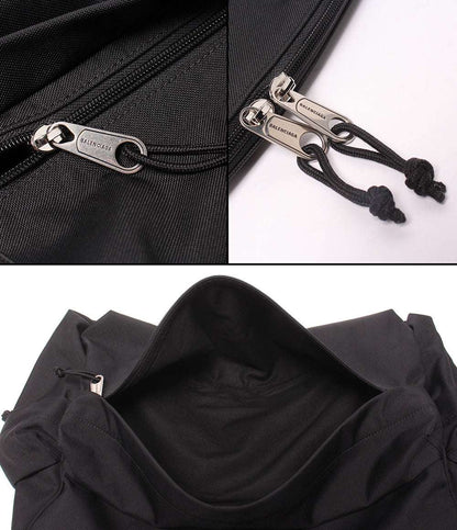 美品 BALENCIAGA ショルダーバッグ 斜め掛け 肩掛け Explorer マルチポケット ウィークエンダー ミディアム メンズ レディース バレンシアガ