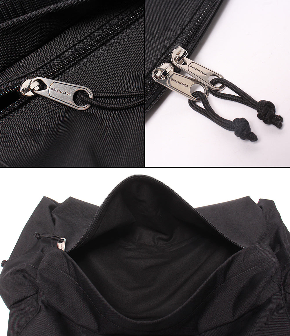 美品 BALENCIAGA ショルダーバッグ 斜め掛け 肩掛け Explorer マルチポケット ウィークエンダー ミディアム メンズ レディース バレンシアガ