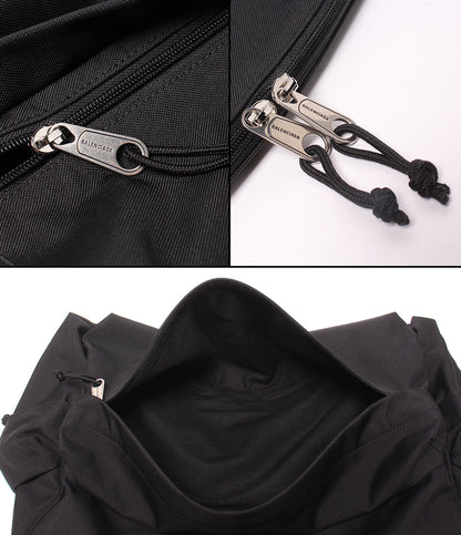 美品 BALENCIAGA ショルダーバッグ 斜め掛け 肩掛け Explorer マルチポケット ウィークエンダー ミディアム メンズ レディース バレンシアガ