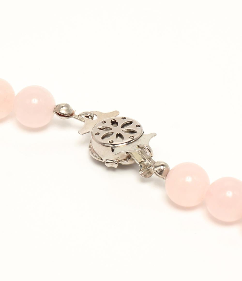 ネックレス ローズクォーツ 8mm レディース