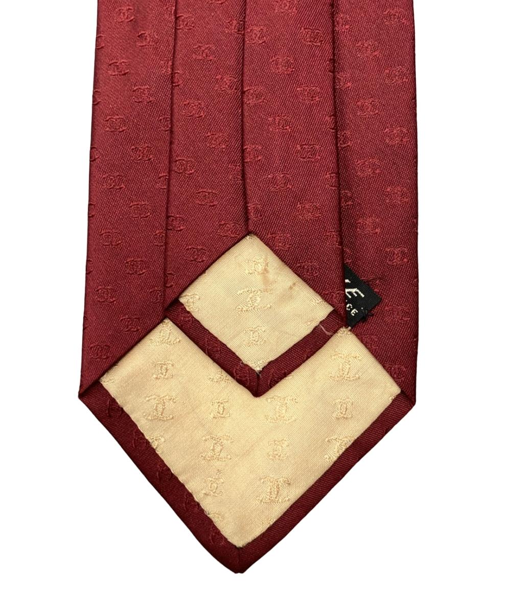 CHANEL ネクタイ シルク100% ココマーク メンズ シャネル