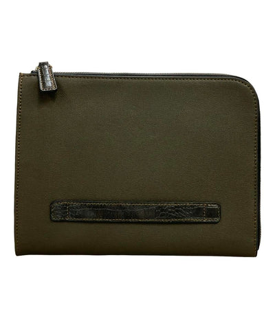 美品 ユナイテッドアローズ クラッチバッグ マイクロファイバー コンビ メンズ UNITED ARROWS