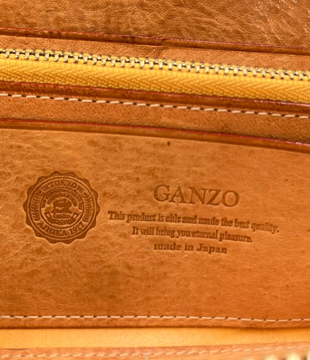 GANZO ラウンドファスナー長財布 メンズ ガンゾ