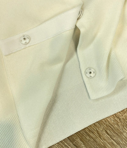 FOXEY NEW YORK 長袖カーディガン フロントスナップボタン リボン 44264 NSKOE600VT レディース SIZE 38 (M) フォクシー ニューヨーク