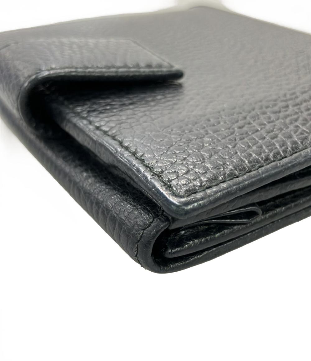 GUCCI ダブルホック 二つ折り財布 コンパクトウォレット レザー GGマーモント 456122 496334 レディース グッチ