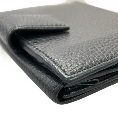 GUCCI ダブルホック 二つ折り財布 コンパクトウォレット レザー GGマーモント 456122 496334 レディース グッチ