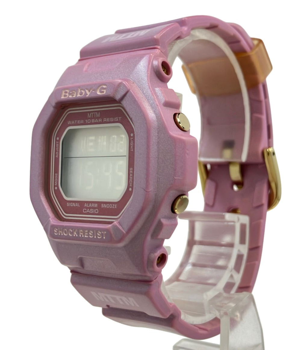 CASIO 腕時計 MARRIED TO THE MOBコラボ MTTM Baby-G クオーツ BG-5600MOB レディース カシオ