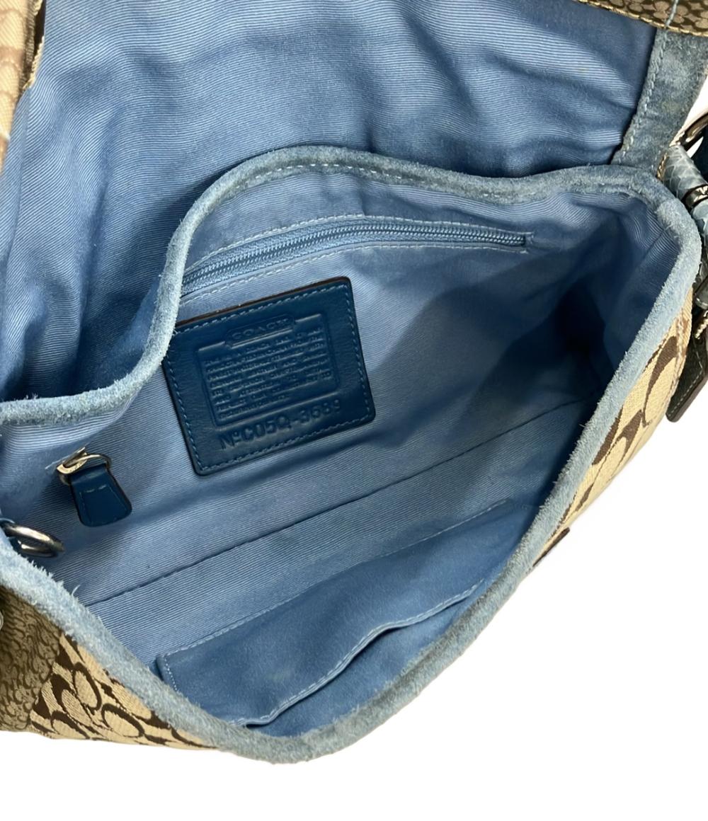 COACH ショルダーバッグ 肩掛け シグネチャーパッチワーク レディース コーチ