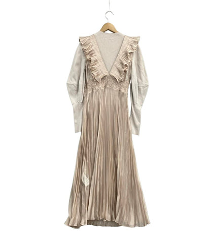 スナイデル 長袖ワンピース シアーレイヤード  ニット レディース SIZE 0 (XS) snidel