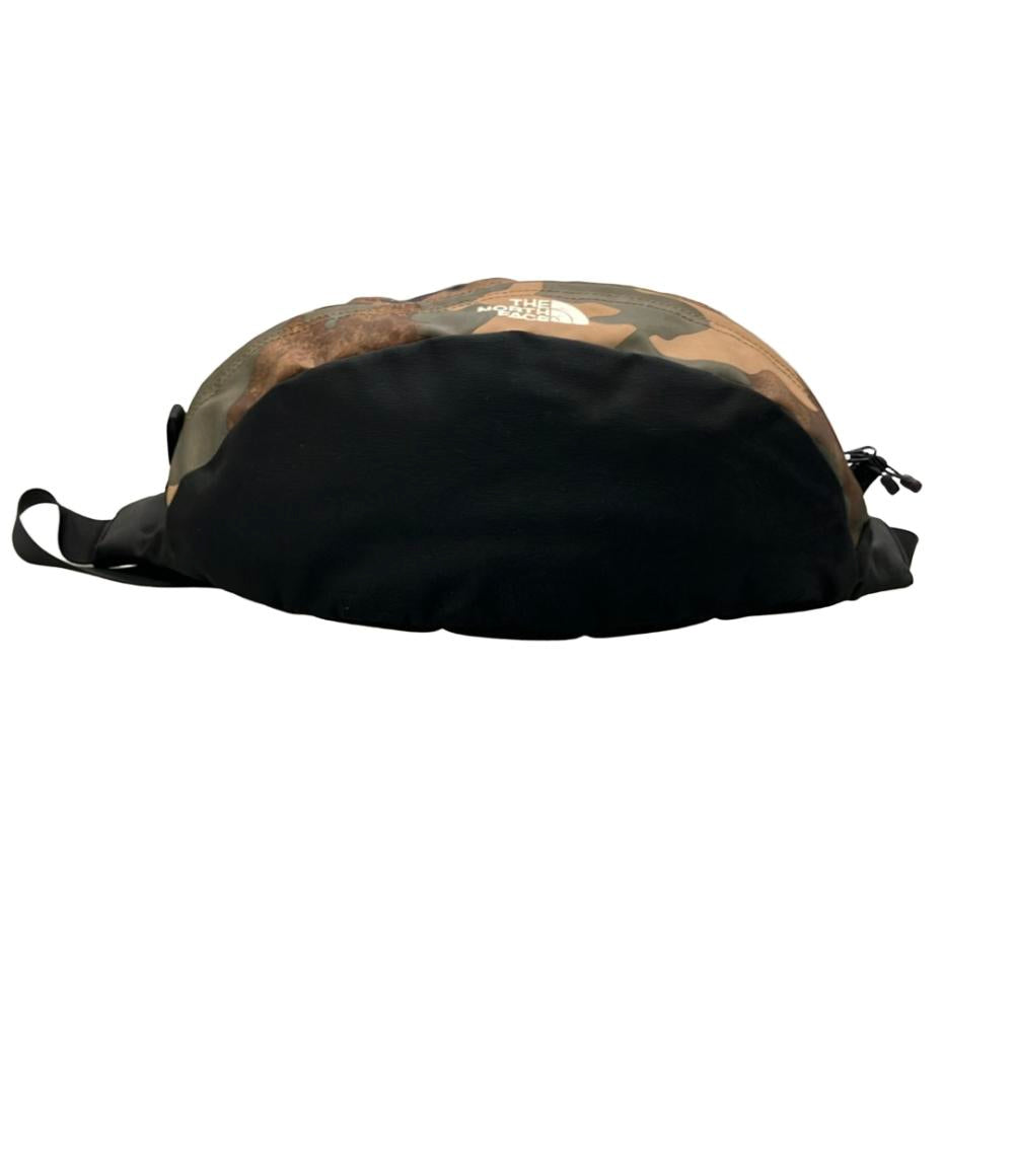 美品 THE NORTH FACE ウエストバッグ ウエストポーチ ボディバッグ 迷彩柄 カモフラ柄 NM72204 メンズ ザ・ノース・フェイス