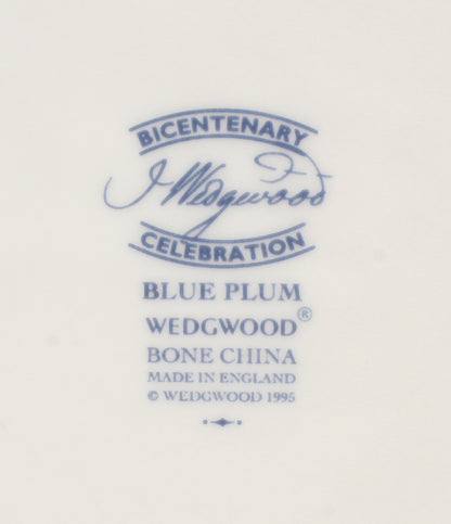 美品 WEDGWOOD オクタゴナルディッシュ 皿 17cm ブループラム ウェッジウッド