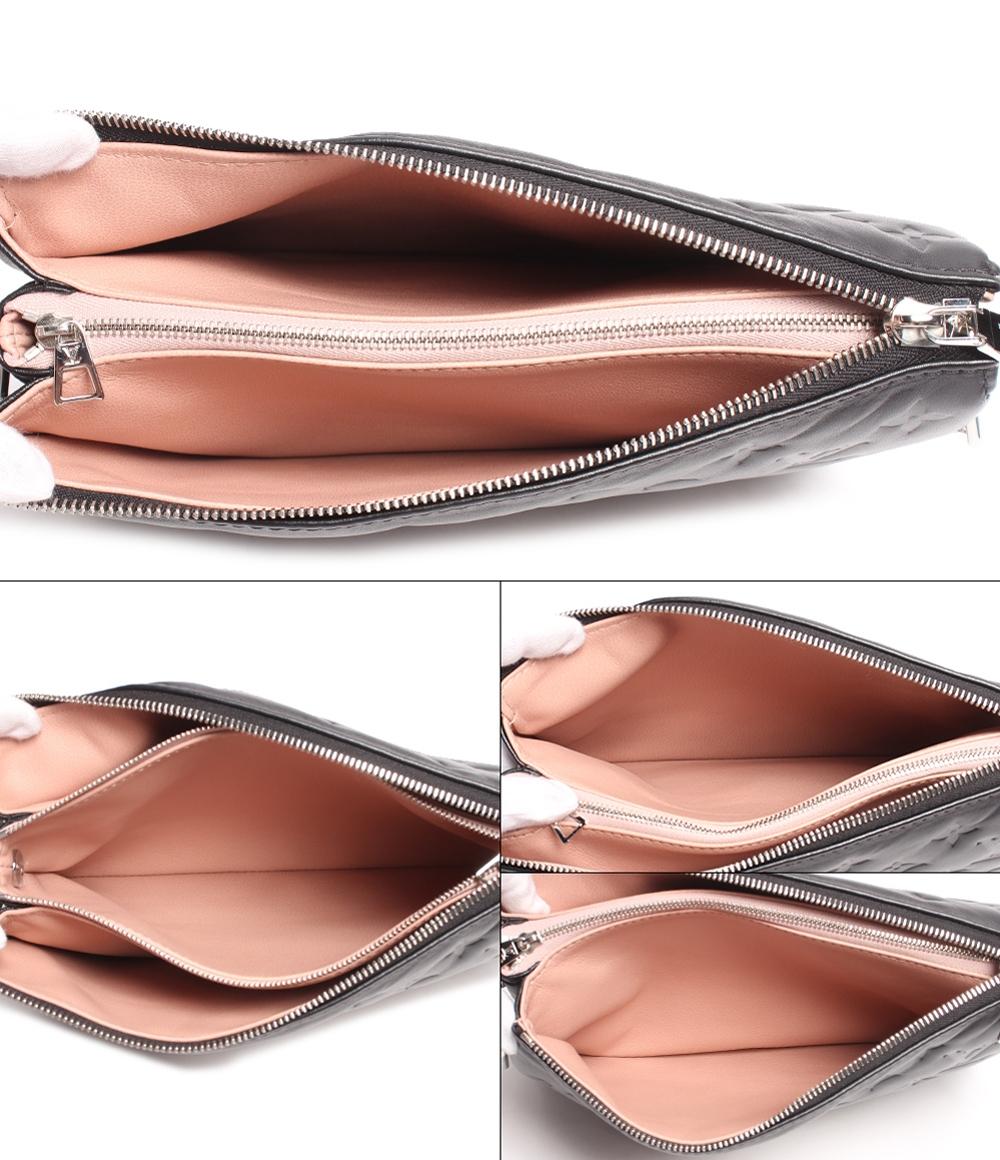 美品 ルイヴィトン 2wayレザーショルダーバッグ シルバー金具 クッサンPM モノグラム･モチーフ ラムレザー M23056 レディース Louis Vuitton