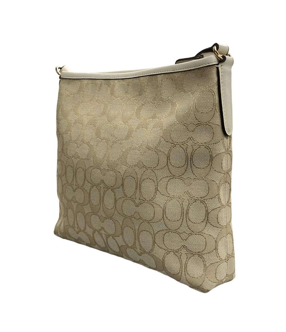 美品 コーチ ショルダーバッグ 斜め掛け シグネチャー F29960 レディース COACH