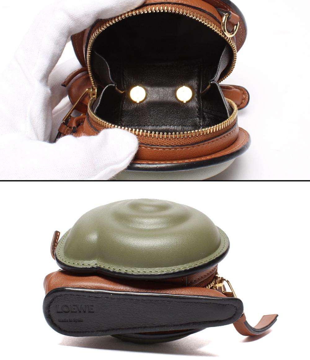 美品 LOEWE チェーンショルダーポーチ かたつむり スネイルポーチ レディース ロエベ