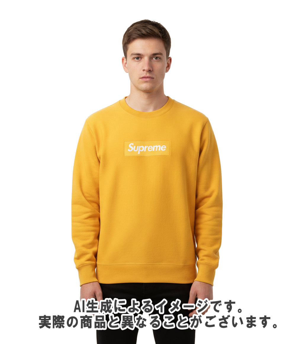Supreme スウェット トレーナー ボックスロゴクルーネック メンズ SIZE M シュプリーム