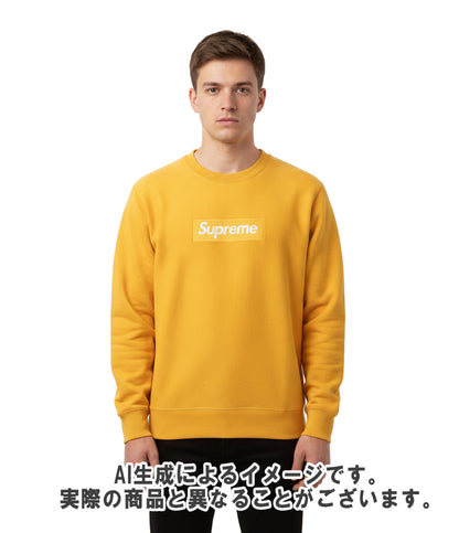 Supreme スウェット トレーナー ボックスロゴクルーネック メンズ SIZE M シュプリーム