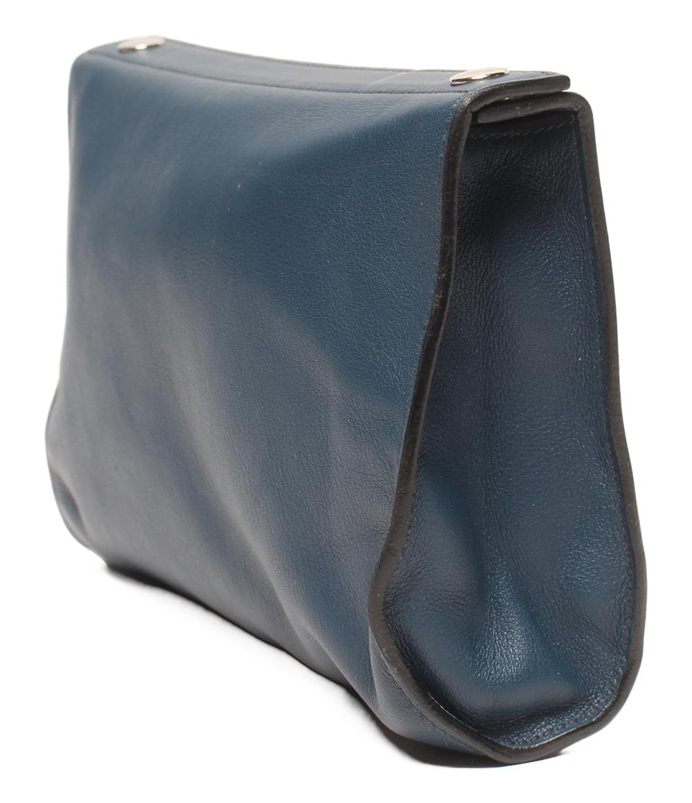 エルメス ポーチ □L刻印 シルバー金具 カロMM レディース HERMES