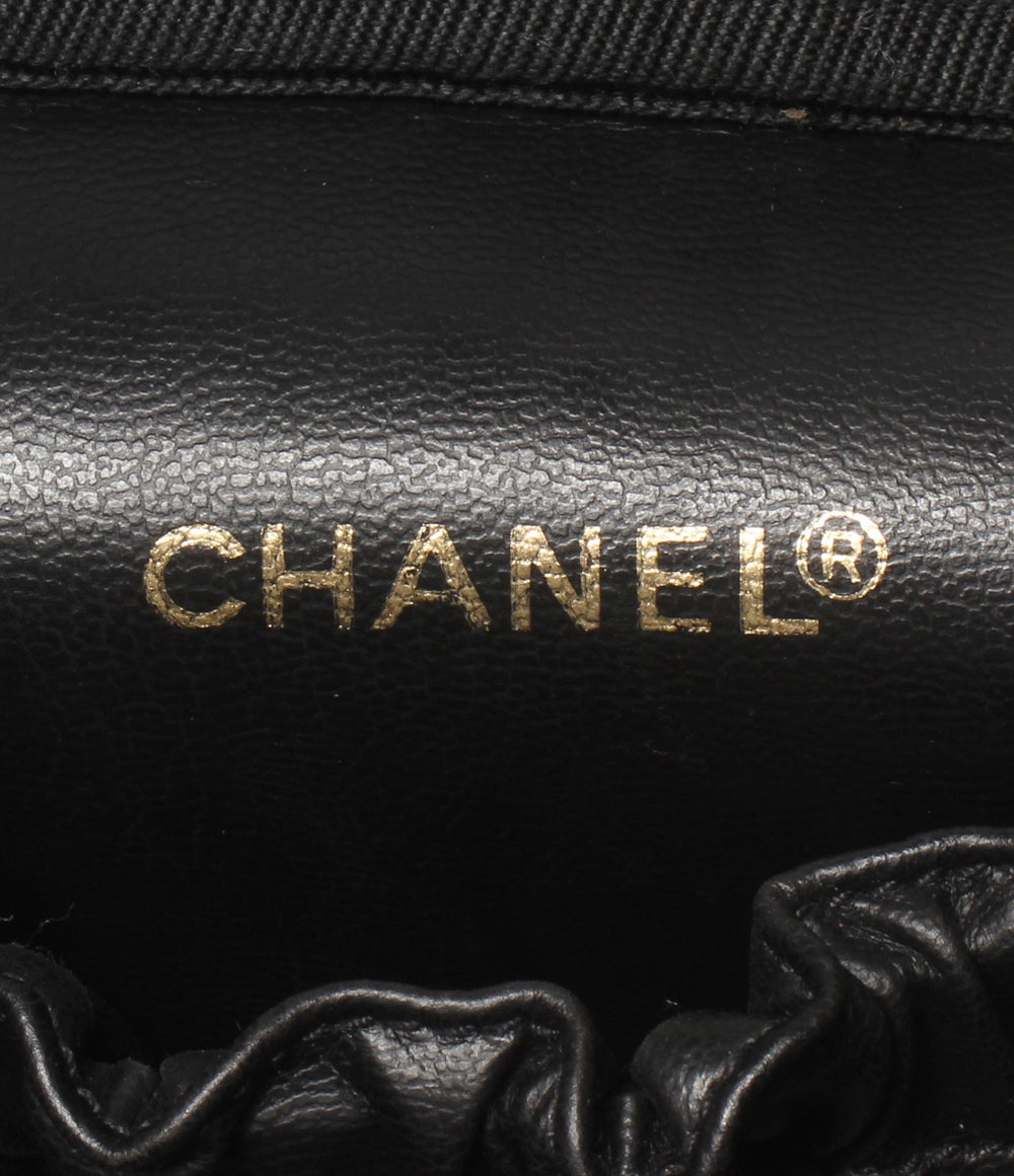 CHANEL ポーチ 4番台 ゴールド金具 ビコローレ バニティバッグ A01619 レディース シャネル