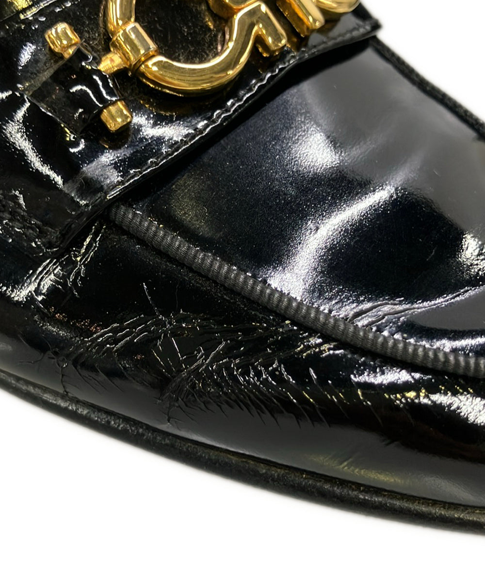 Salvatore Ferragamo ガンチーニエナメルローファー レディース SIZE 5 サルヴァトーレフェラガモ