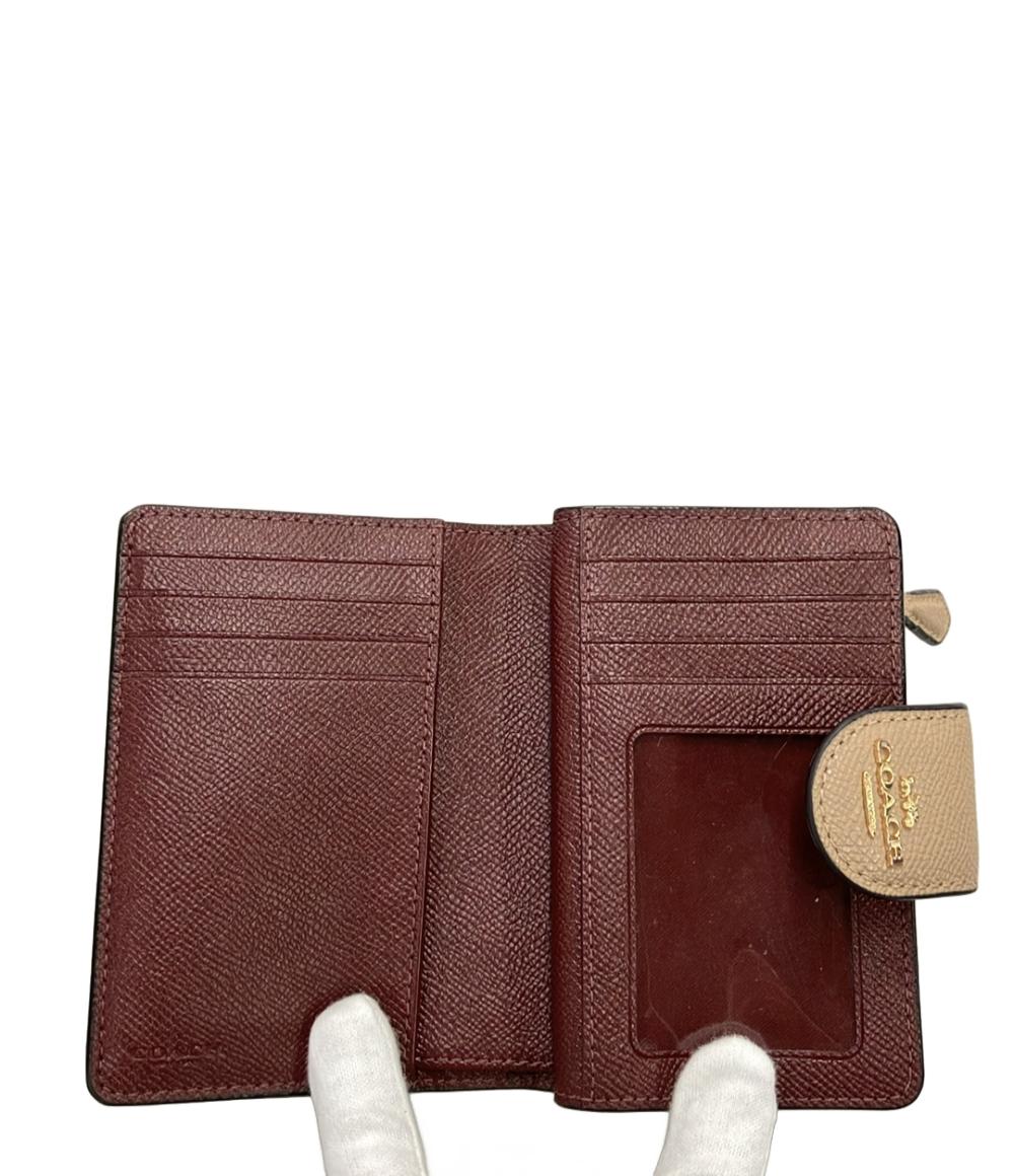 COACH 二つ折り財布 ベージュ 6390 レディース コーチ – Rehello by