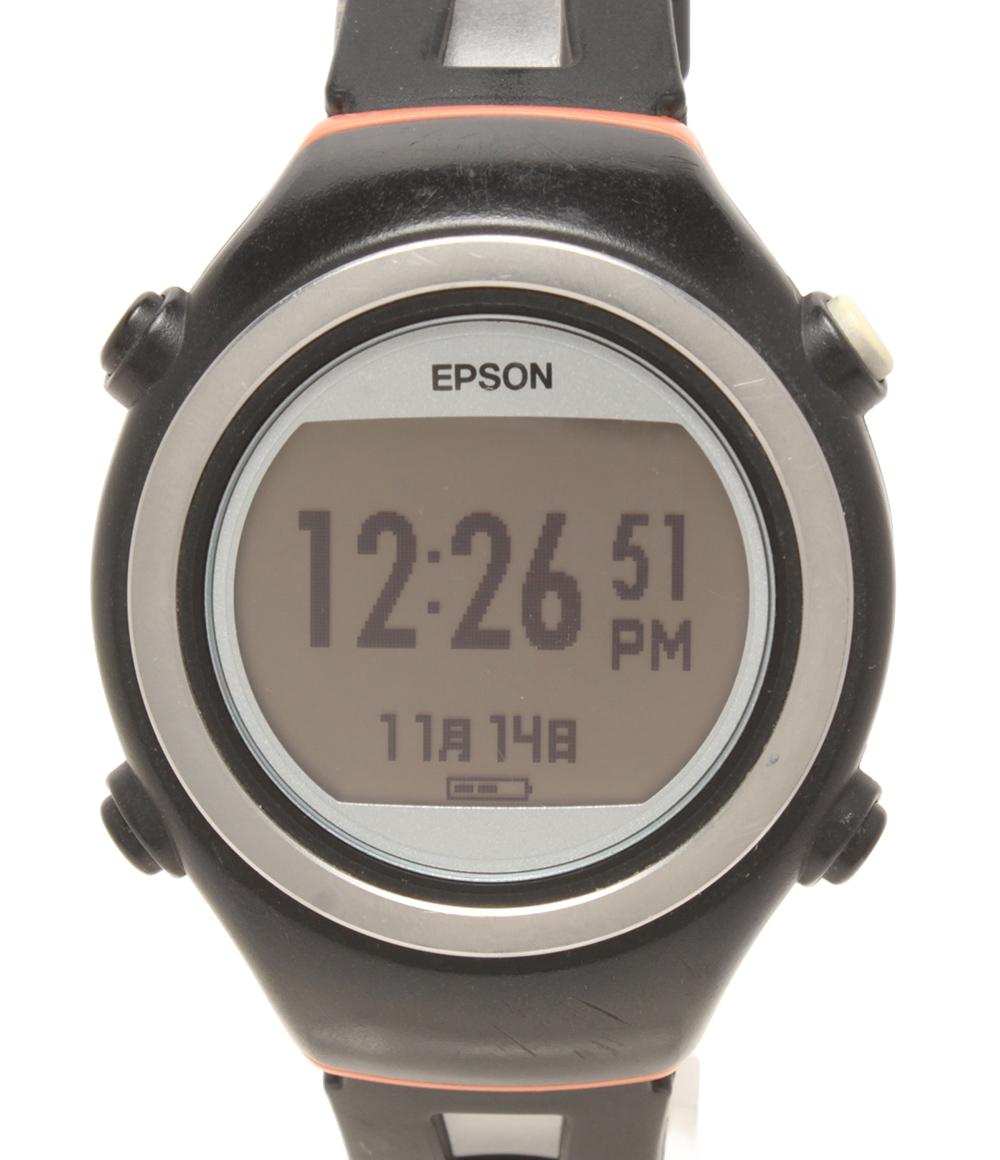 Epson 腕時計 GPS ランニングウォッチ Bluetooth WristableGPS バッテリー充電 SF-510 レディース メンズ エプソン