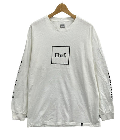 訳あり ハフ フロントロゴ長袖Tシャツ メンズ SIZE L (L) HUF