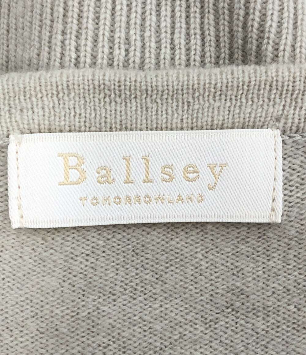 ウルトラファインウールクルーネックカーディガン      レディース SIZE S (S) BALLSEY