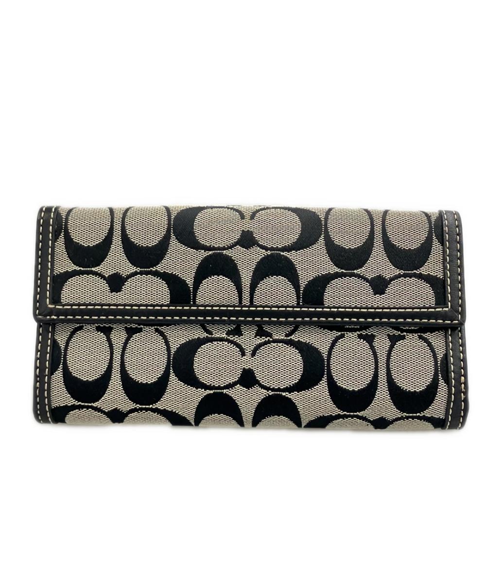 COACH 長財布 シグネチャー F43609 レディース コーチ