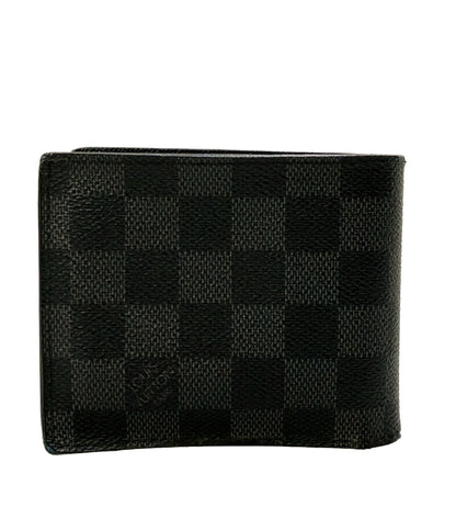 LOUIS VUITTON 二つ折り財布 ポルトフォイユ マルコNM ダミエ グラフィット N63336 メンズ ルイ・ヴィトン
