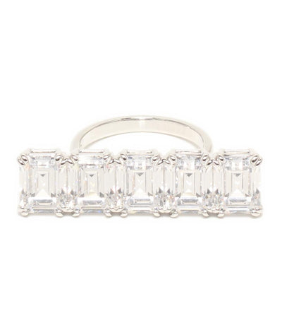 美品 SWAROVSKI リング 指輪 レディース SIZE 11号 スワロフスキー