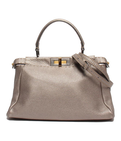 フェンディ 2wayハンドバッグ ショルダーバッグ 斜め掛け セレリア ピーカブー ミディアム レディース FENDI