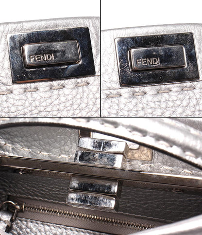 FENDI 2wayハンドバッグ ショルダーバッグ 肩掛け ピーカブー ミニ 8BN244 レディース フェンディ