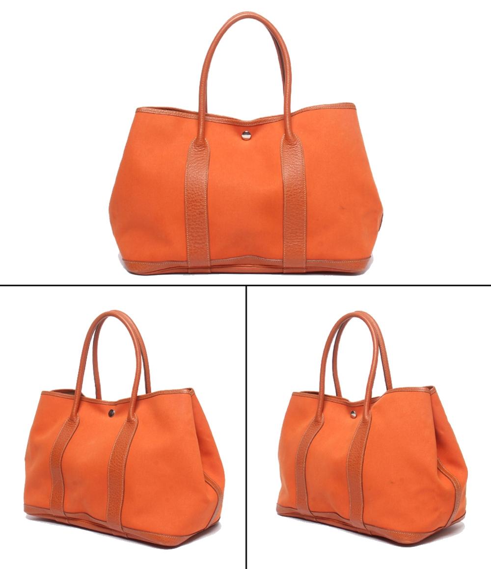 HERMES トートバッグ □I刻印 シルバー金具 ガーデンパーティPM レディース エルメス