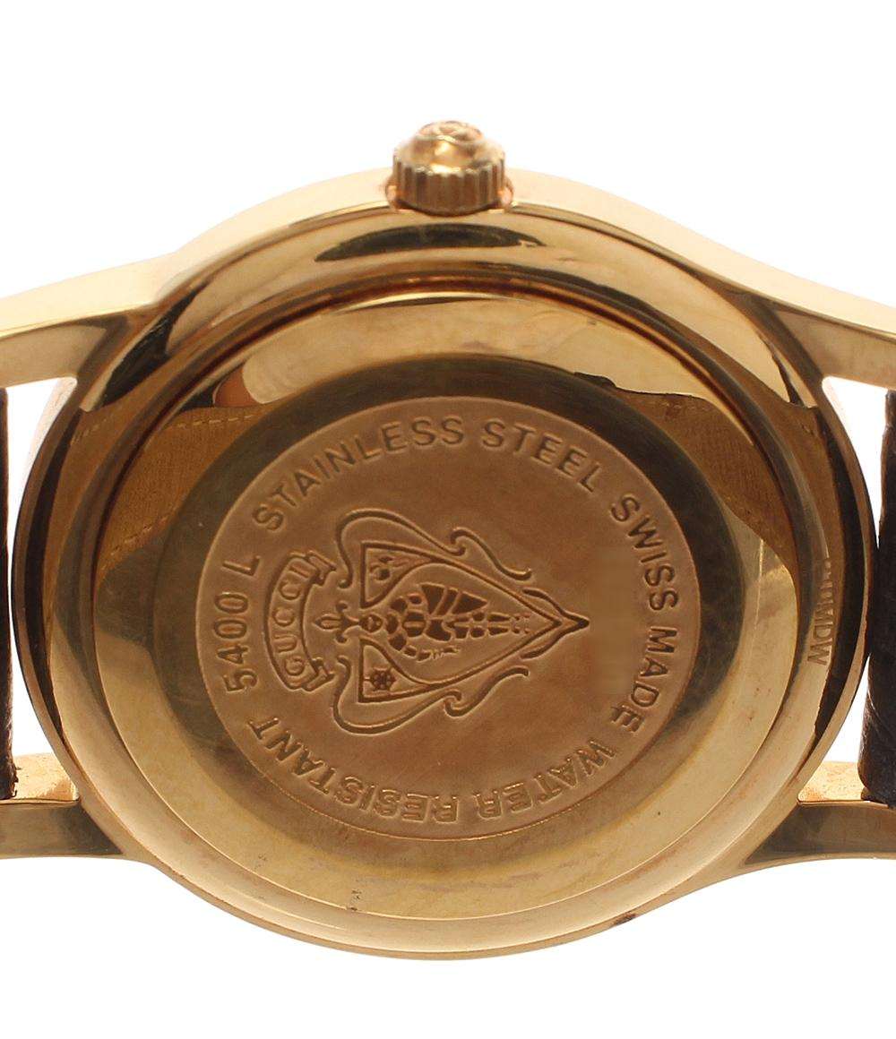 GUCCI 腕時計 クオーツ ブラック 5400L レディース グッチ